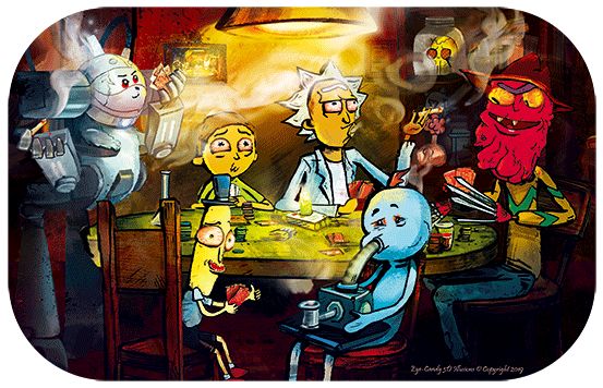 Rick and Morty Poker Night